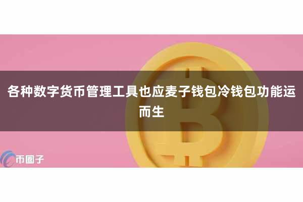 各种数字货币管理工具也应麦子钱包冷钱包功能运而生